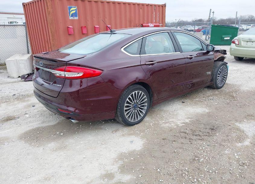 Photo 4 of 2017 Ford Fusion ENERGI PLATINUM (VIN 3FA6P0SU7HR255414)