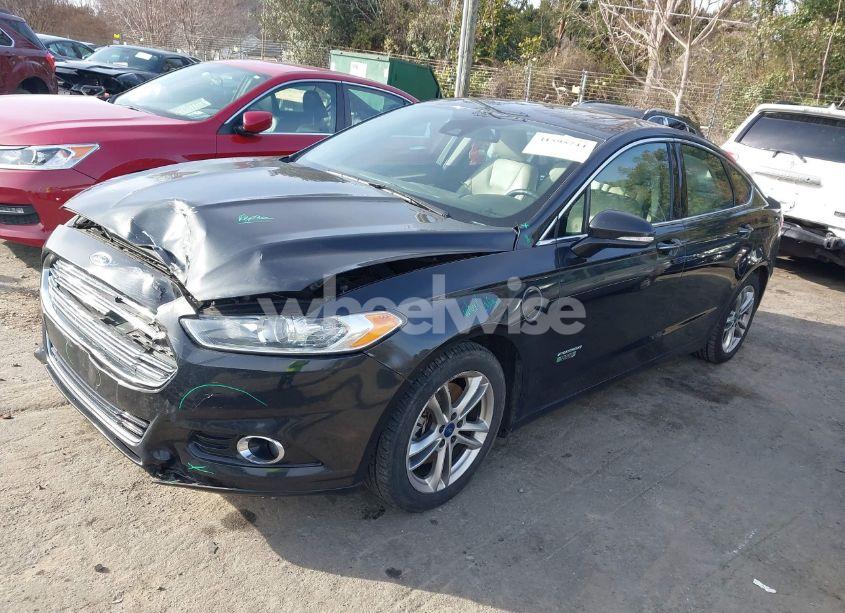 Photo 2 of 2015 Ford Fusion ENERGI TITANIUM (VIN 3FA6P0SU8FR189159)