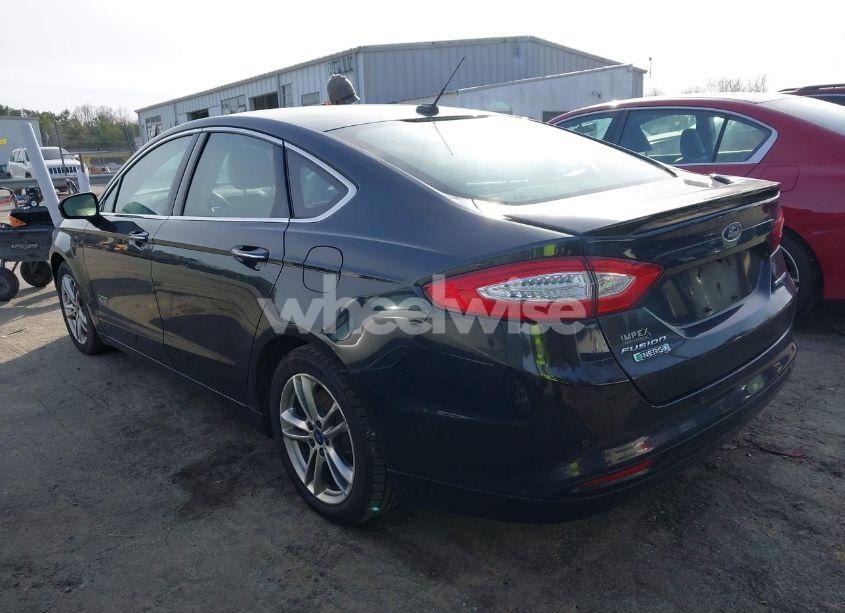Photo 3 of 2015 Ford Fusion ENERGI TITANIUM (VIN 3FA6P0SU8FR189159)