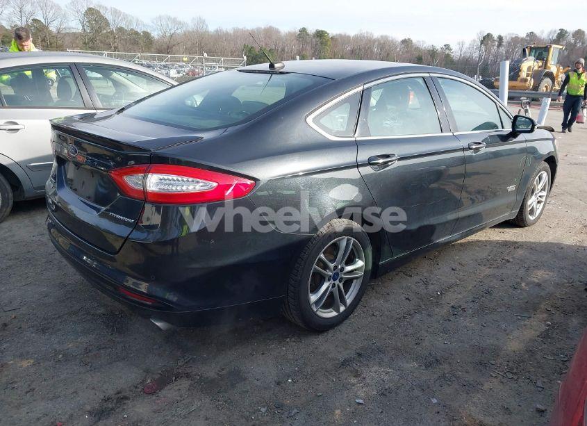Photo 4 of 2015 Ford Fusion ENERGI TITANIUM (VIN 3FA6P0SU8FR189159)