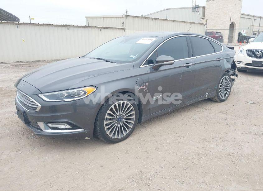 Photo 2 of 2017 Ford Fusion ENERGI TITANIUM (VIN 3FA6P0SU8HR104727)