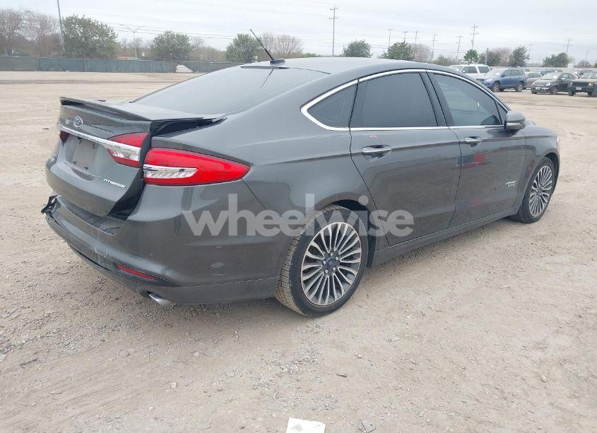 Photo 4 of 2017 Ford Fusion ENERGI TITANIUM (VIN 3FA6P0SU8HR104727)