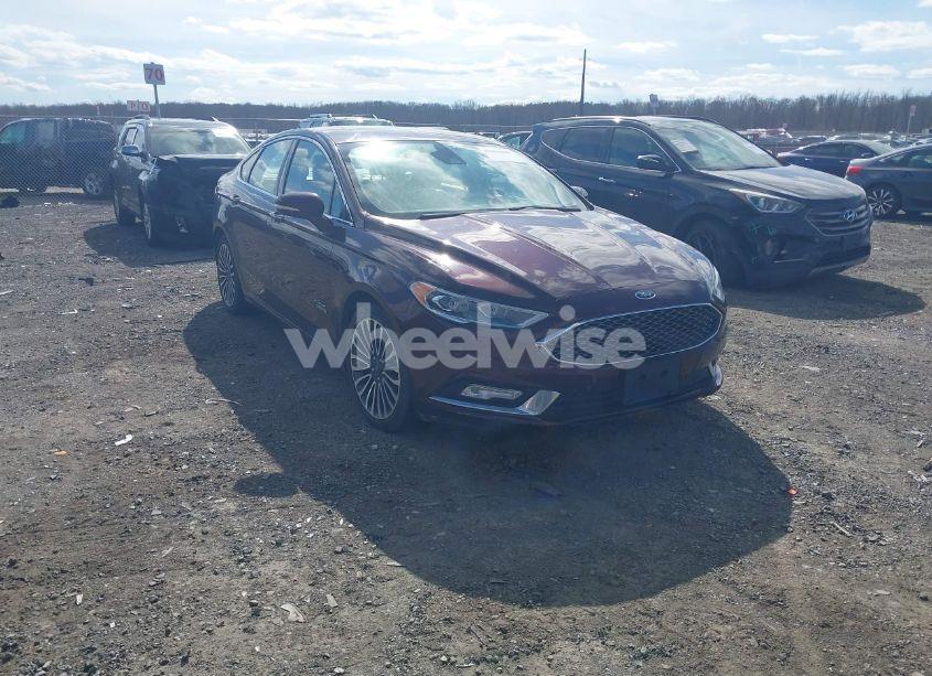 2017 Ford Fusion ENERGI PLATINUM (VIN 3FA6P0SU9HR121813) main photo