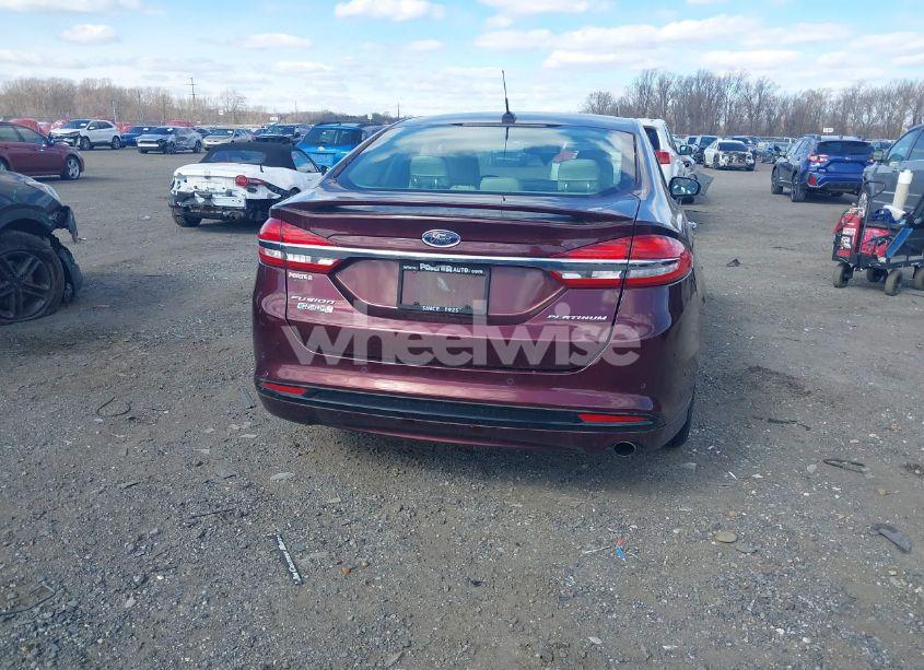 Photo 16 of 2017 Ford Fusion ENERGI PLATINUM (VIN 3FA6P0SU9HR121813)