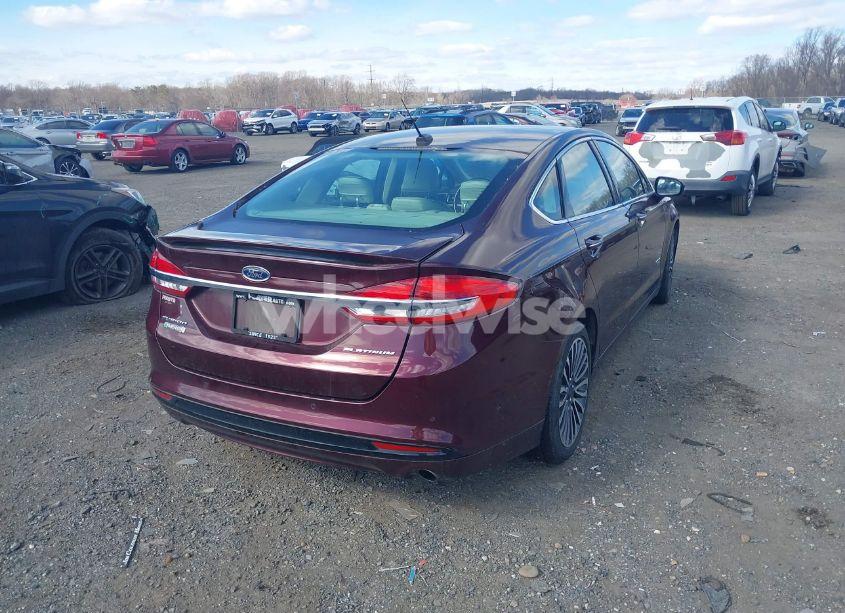 Photo 4 of 2017 Ford Fusion ENERGI PLATINUM (VIN 3FA6P0SU9HR121813)