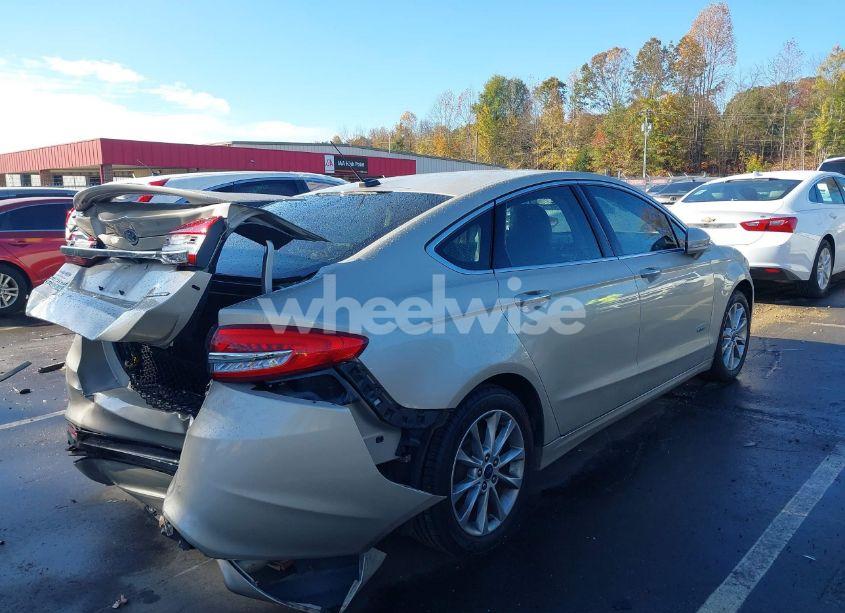 Photo 4 of 2017 Ford Fusion ENERGI TITANIUM (VIN 3FA6P0SU9HR191425)