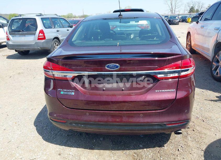 Photo 17 of 2017 Ford Fusion ENERGI TITANIUM (VIN 3FA6P0SU9HR379474)