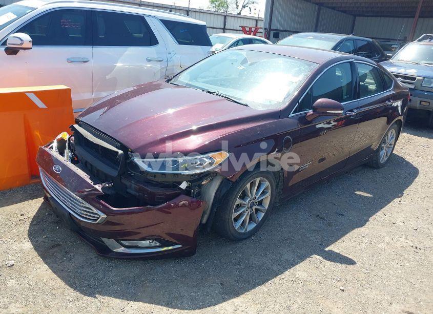 Photo 2 of 2017 Ford Fusion ENERGI TITANIUM (VIN 3FA6P0SU9HR379474)