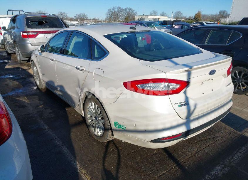 Photo 3 of 2014 Ford Fusion ENERGI TITANIUM (VIN 3FA6P0SUXER255984)