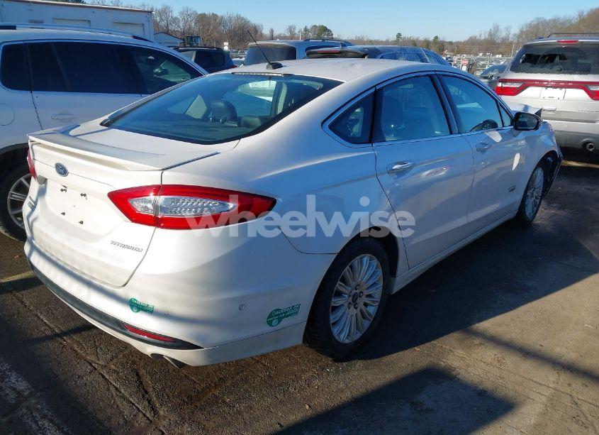 Photo 4 of 2014 Ford Fusion ENERGI TITANIUM (VIN 3FA6P0SUXER255984)