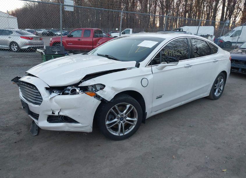 Photo 2 of 2015 Ford Fusion ENERGI TITANIUM (VIN 3FA6P0SUXFR201019)