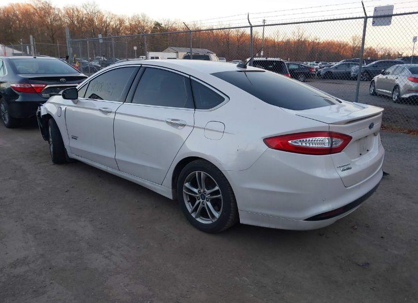 Photo 3 of 2015 Ford Fusion ENERGI TITANIUM (VIN 3FA6P0SUXFR201019)