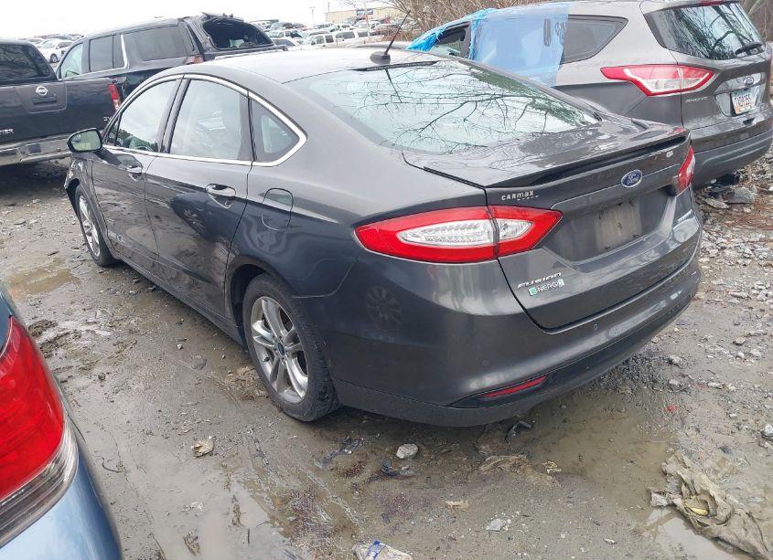 Photo 3 of 2015 Ford Fusion ENERGI TITANIUM (VIN 3FA6P0SUXFR307616)