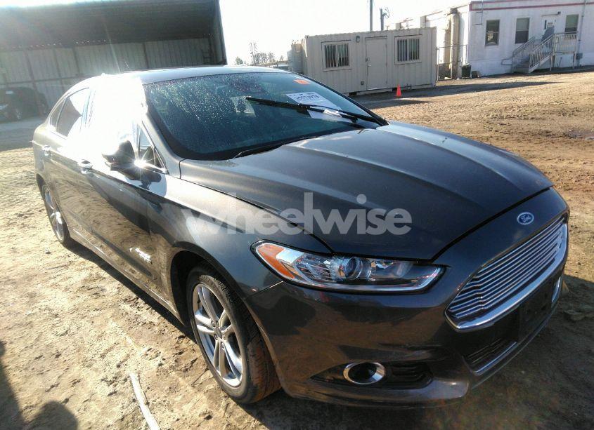 2016 Ford Fusion ENERGI TITANIUM (VIN 3FA6P0SUXGR184269) main photo