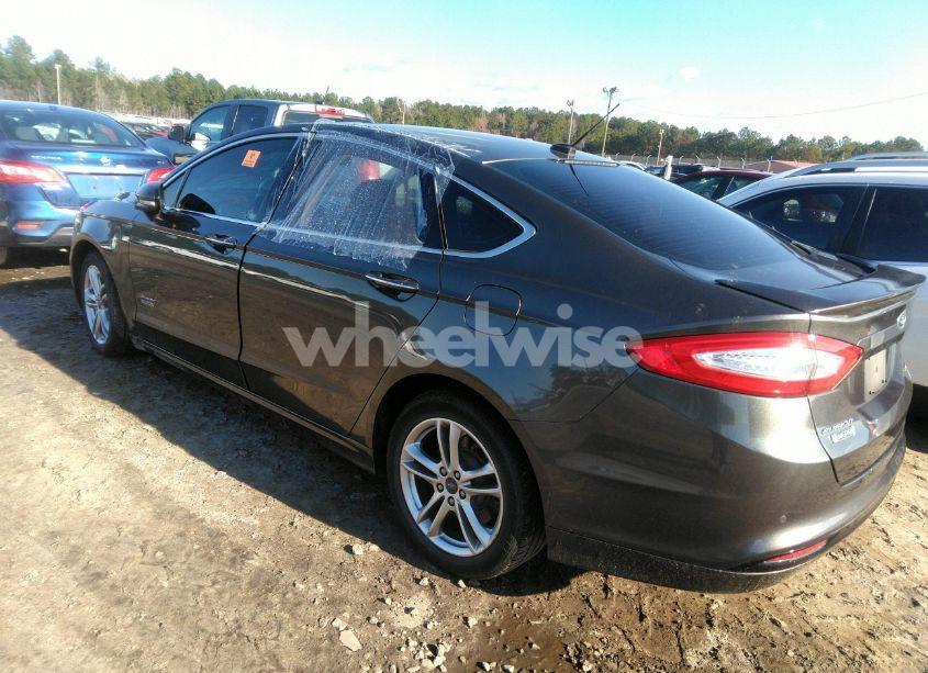 Photo 3 of 2016 Ford Fusion ENERGI TITANIUM (VIN 3FA6P0SUXGR184269)