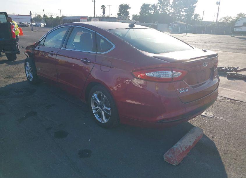 Photo 3 of 2016 Ford Fusion ENERGI TITANIUM (VIN 3FA6P0SUXGR320707)