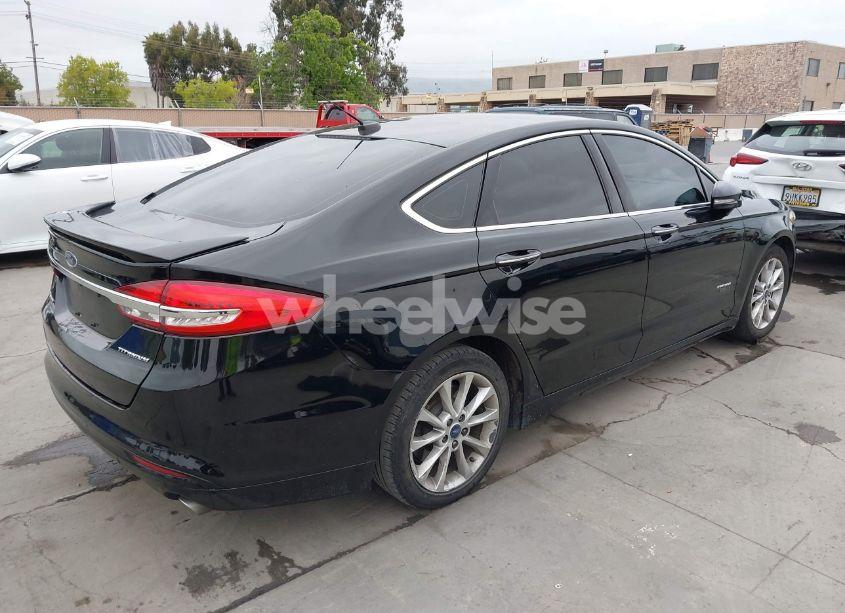 Photo 4 of 2017 Ford Fusion ENERGI TITANIUM (VIN 3FA6P0SUXHR110304)