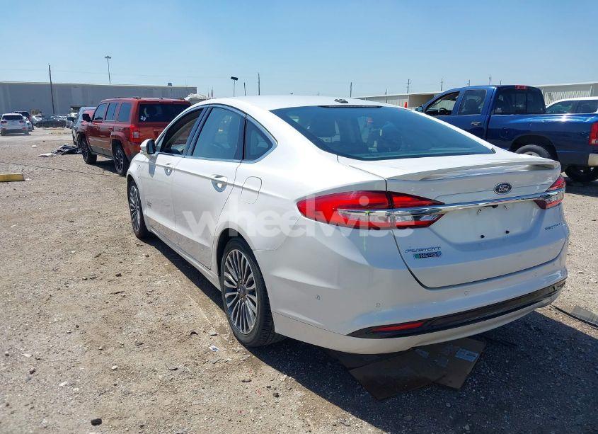 Photo 3 of 2017 Ford Fusion ENERGI TITANIUM (VIN 3FA6P0SUXHR147336)