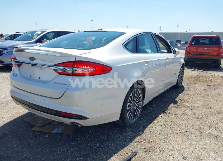 Photo 4 of 2017 Ford Fusion ENERGI TITANIUM (VIN 3FA6P0SUXHR147336)