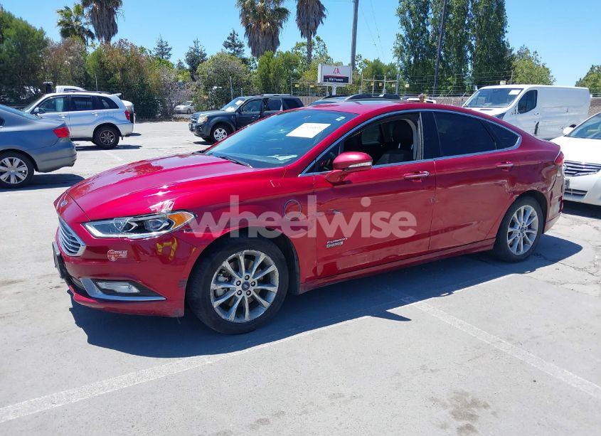 Photo 2 of 2017 Ford Fusion ENERGI TITANIUM (VIN 3FA6P0SUXHR380486)