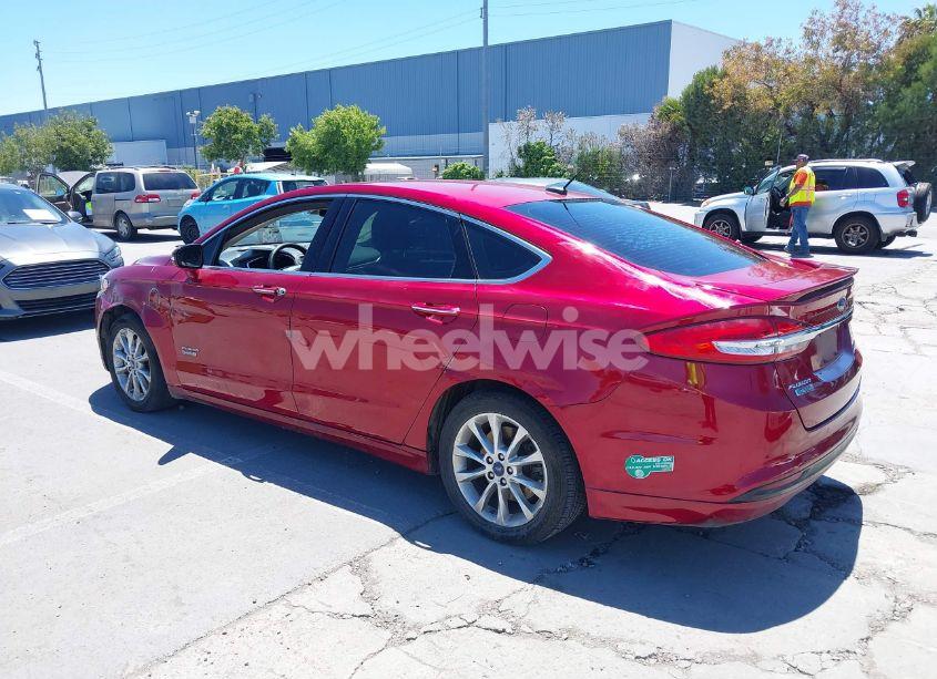 Photo 3 of 2017 Ford Fusion ENERGI TITANIUM (VIN 3FA6P0SUXHR380486)