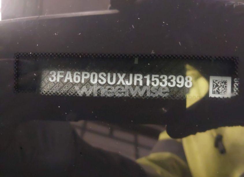 Photo 17 of 2018 Ford Fusion ENERGI PLATINUM (VIN 3FA6P0SUXJR153398)