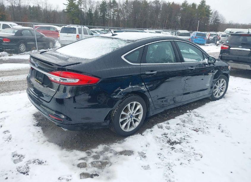 Photo 4 of 2018 Ford Fusion ENERGI TITANIUM (VIN 3FA6P0SUXJR283150)