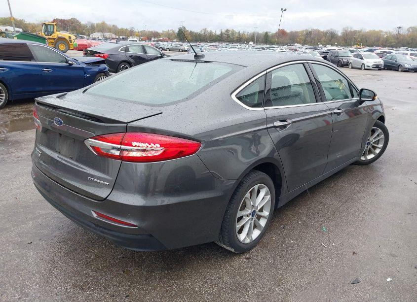 Photo 4 of 2019 Ford Fusion ENERGI TITANIUM (VIN 3FA6P0SUXKR249615)