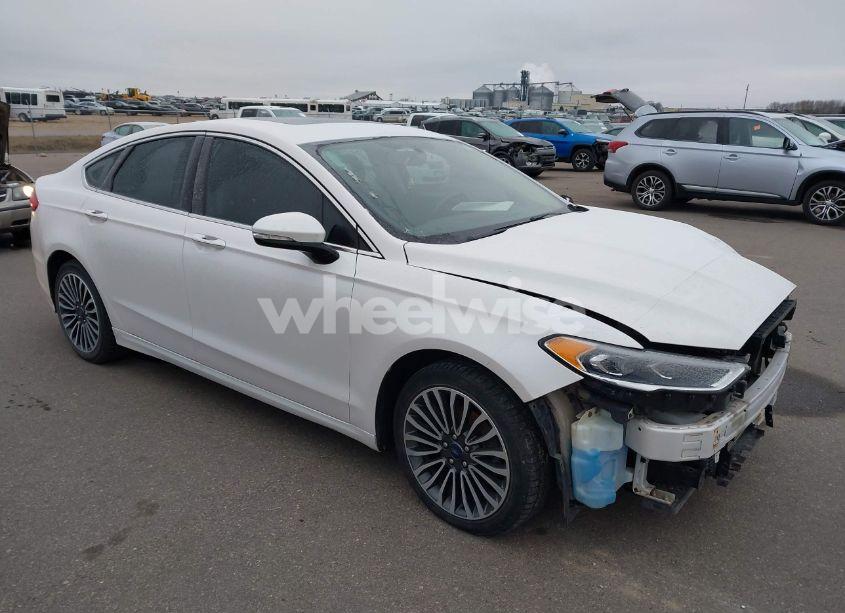 2017 Ford Fusion SE (VIN 3FA6P0T90HR101248) main photo