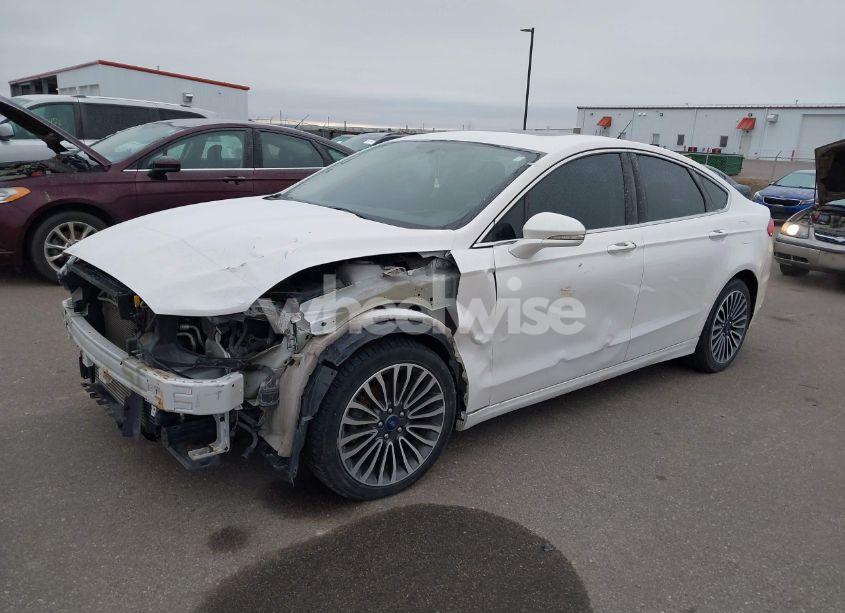 Photo 2 of 2017 Ford Fusion SE (VIN 3FA6P0T90HR101248)