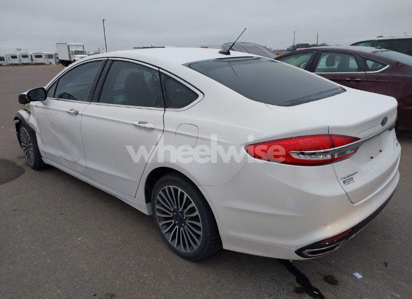 Photo 3 of 2017 Ford Fusion SE (VIN 3FA6P0T90HR101248)