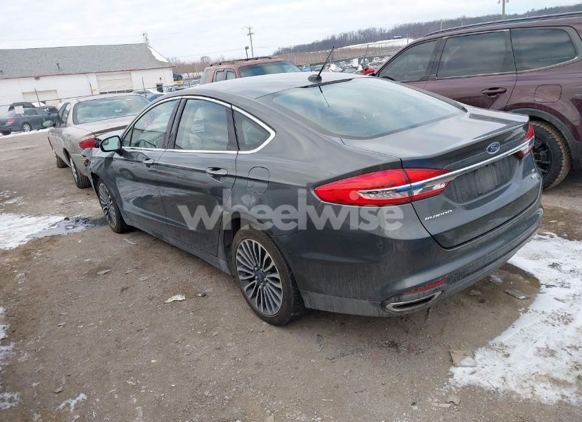 Photo 3 of 2017 Ford Fusion SE (VIN 3FA6P0T90HR256334)
