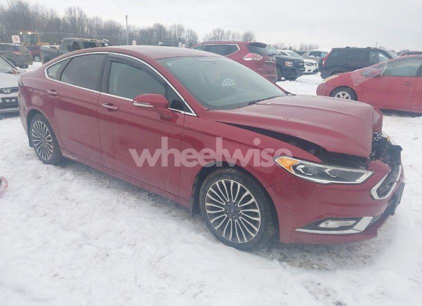 2017 Ford Fusion SE (VIN 3FA6P0T90HR256379) main photo
