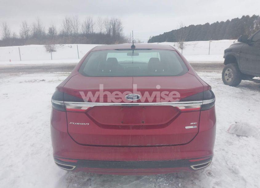 Photo 16 of 2017 Ford Fusion SE (VIN 3FA6P0T90HR256379)