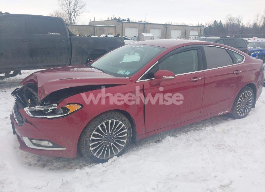 Photo 2 of 2017 Ford Fusion SE (VIN 3FA6P0T90HR256379)