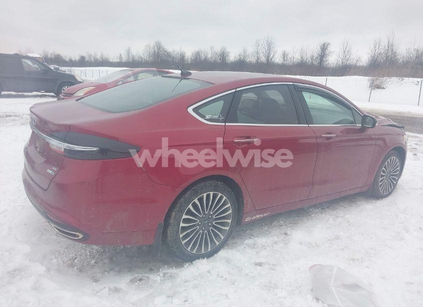 Photo 4 of 2017 Ford Fusion SE (VIN 3FA6P0T90HR256379)