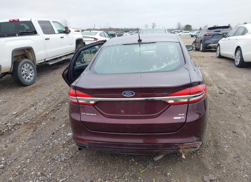 Photo 16 of 2017 Ford Fusion SE (VIN 3FA6P0T90HR266796)