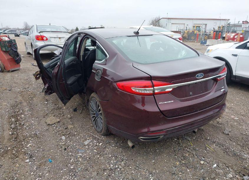 Photo 3 of 2017 Ford Fusion SE (VIN 3FA6P0T90HR266796)