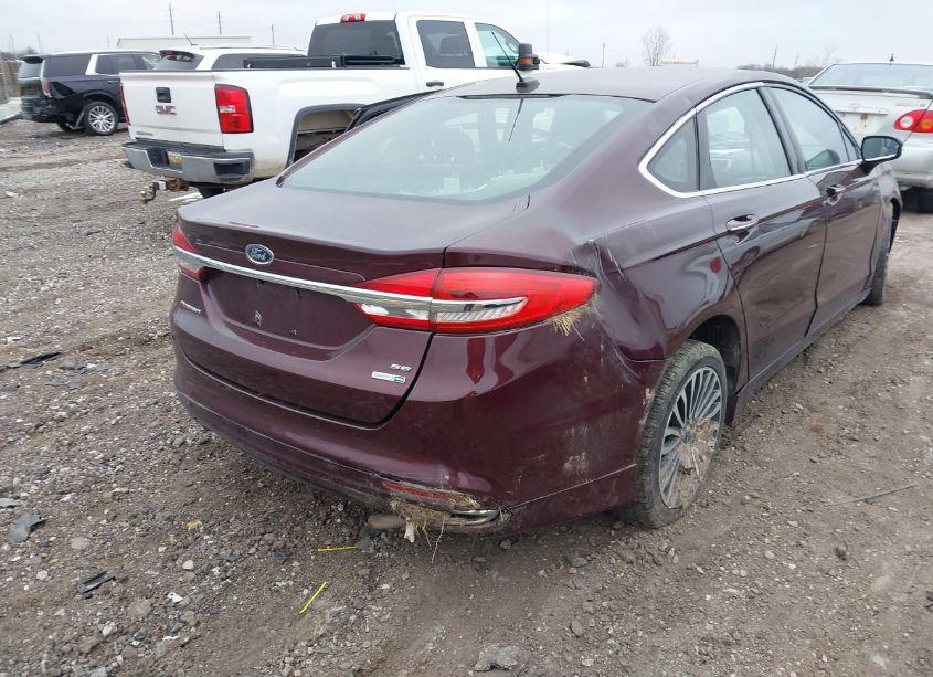 Photo 4 of 2017 Ford Fusion SE (VIN 3FA6P0T90HR266796)