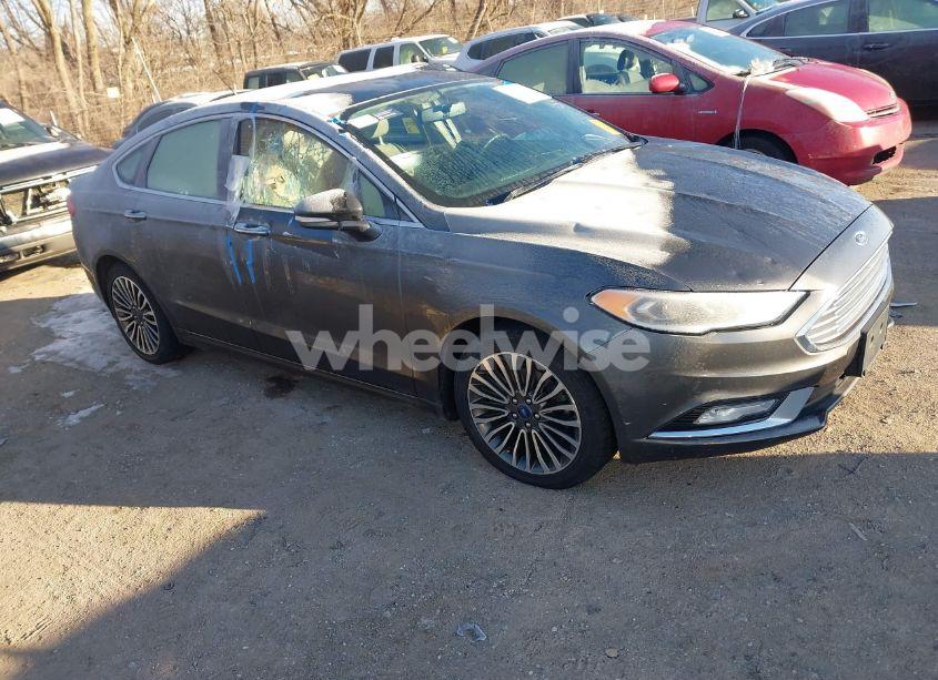 2017 Ford Fusion SE (VIN 3FA6P0T90HR266944) main photo