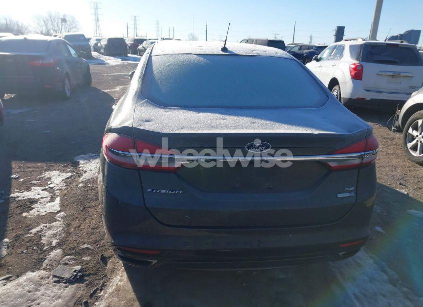 Photo 16 of 2017 Ford Fusion SE (VIN 3FA6P0T90HR266944)