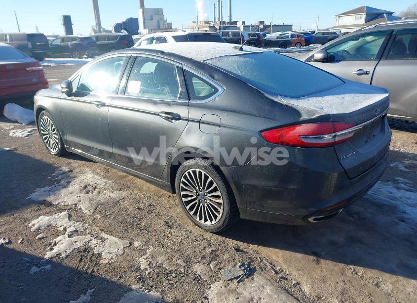 Photo 3 of 2017 Ford Fusion SE (VIN 3FA6P0T90HR266944)