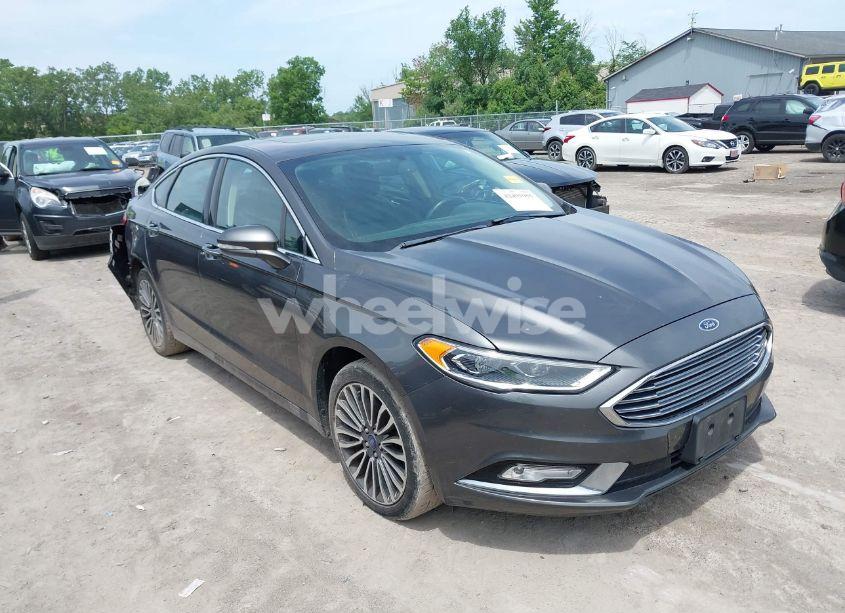 2017 Ford Fusion SE (VIN 3FA6P0T90HR282741) main photo