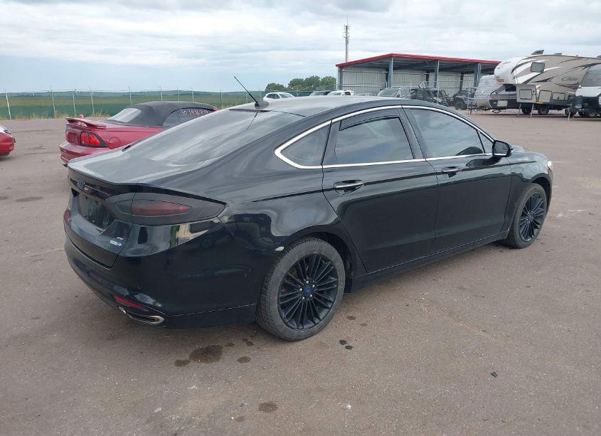 Photo 4 of 2016 Ford Fusion SE (VIN 3FA6P0T91GR107428)