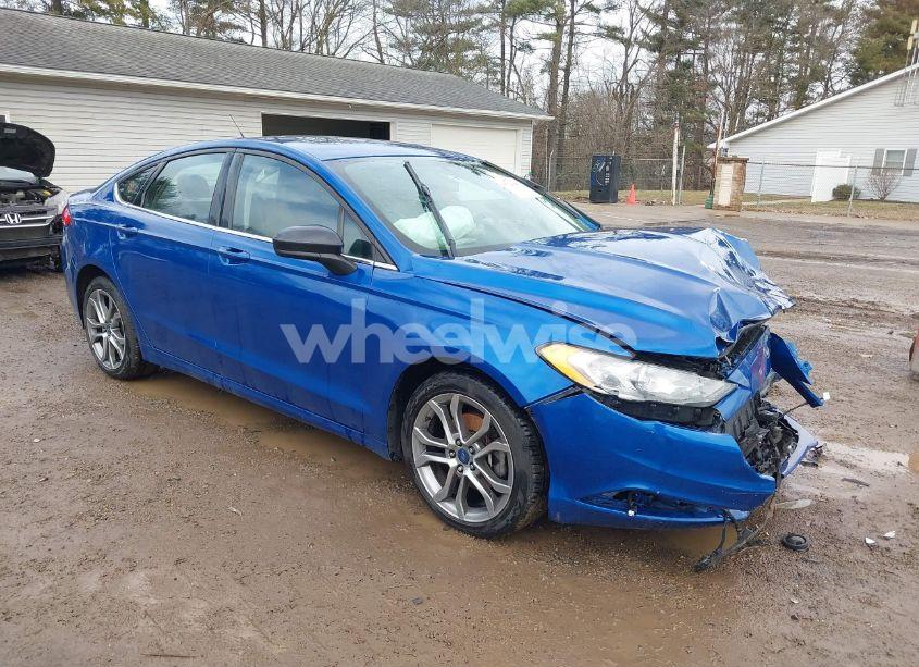 2017 Ford Fusion SE (VIN 3FA6P0T91HR333731) main photo