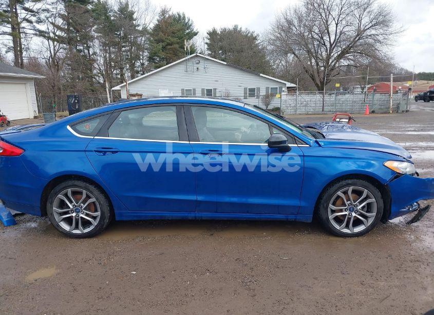 Photo 14 of 2017 Ford Fusion SE (VIN 3FA6P0T91HR333731)