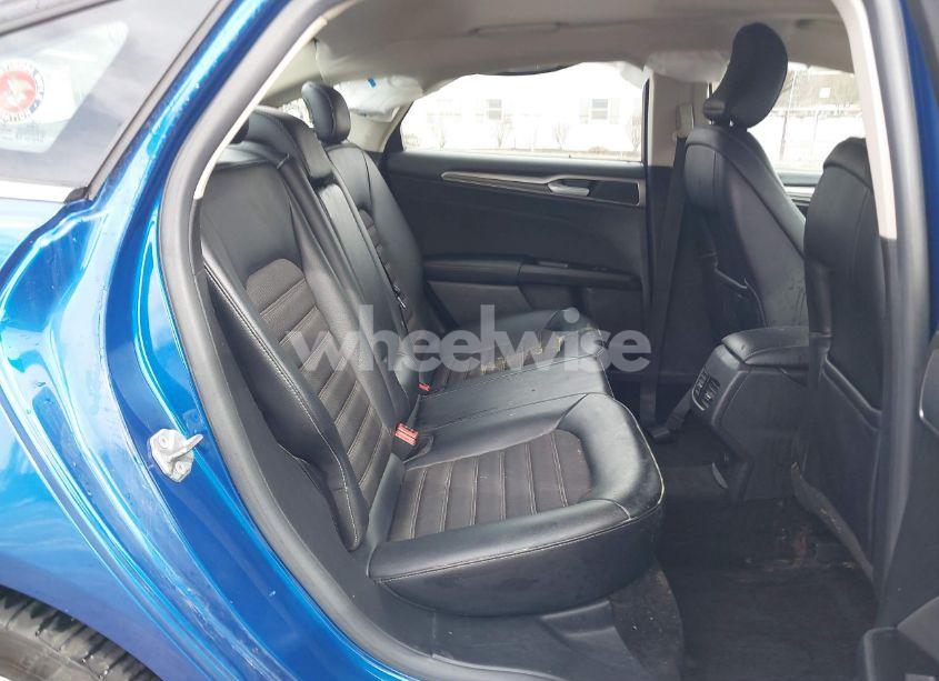 Photo 8 of 2017 Ford Fusion SE (VIN 3FA6P0T91HR333731)