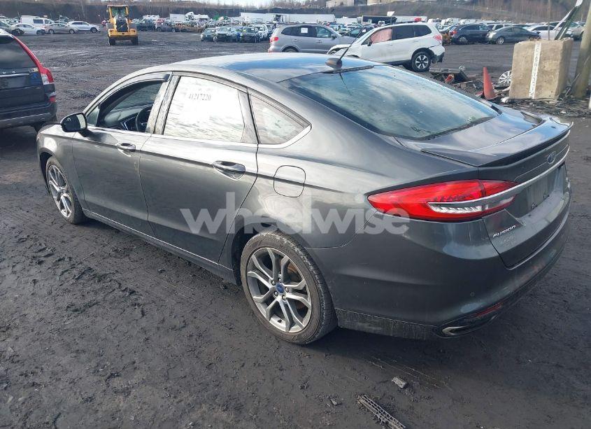 Photo 3 of 2017 Ford Fusion SE (VIN 3FA6P0T92HR226915)