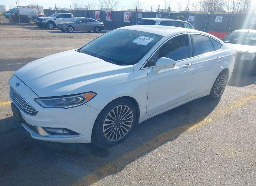 Photo 2 of 2017 Ford Fusion SE (VIN 3FA6P0T92HR264399)