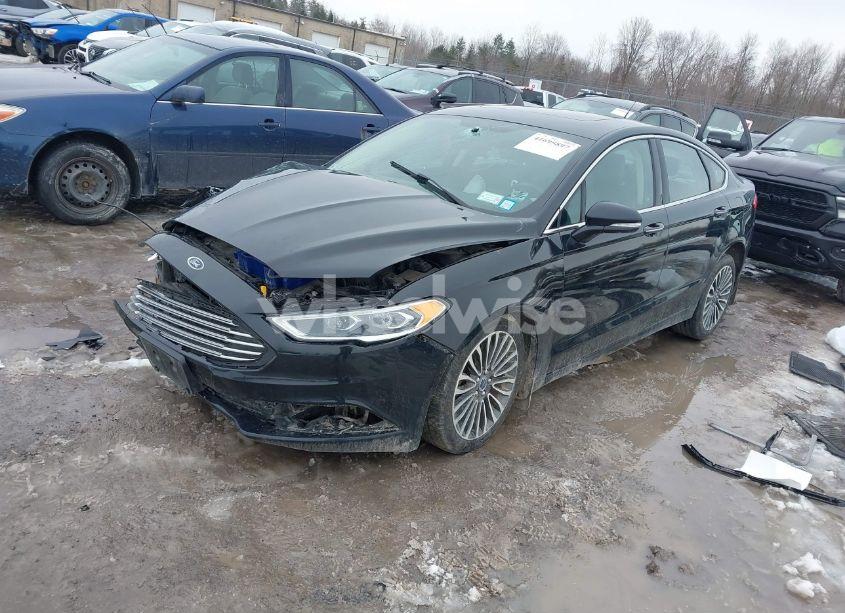 Photo 2 of 2017 Ford Fusion SE (VIN 3FA6P0T92HR389015)